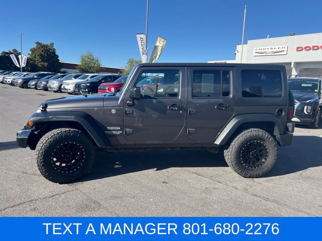 Used 2014 Jeep Wrangler Unlimited Sport w/ Quick Order Package 24S AWD/4WD image 2
