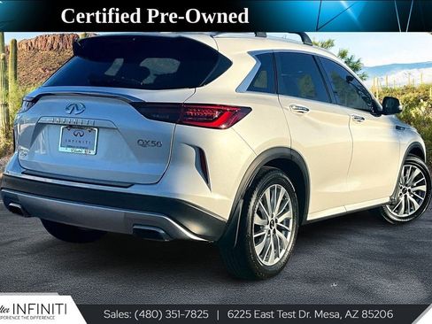 Used 2025 INFINITI QX50 Luxe w/ Cargo Package image 2