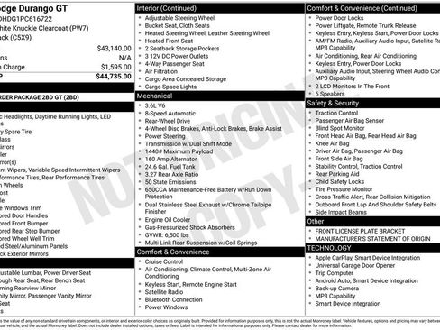 Used 2023 Dodge Durango GT RWD image 10