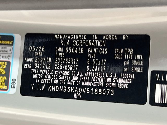 New 2027 Kia Carnival LXS FWD image 34