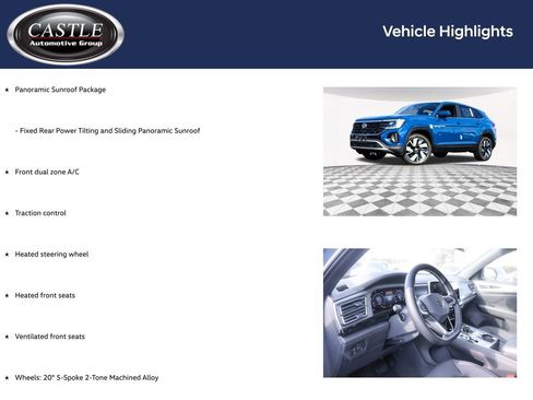 New 2026 Volkswagen Atlas Cross Sport SE image 3