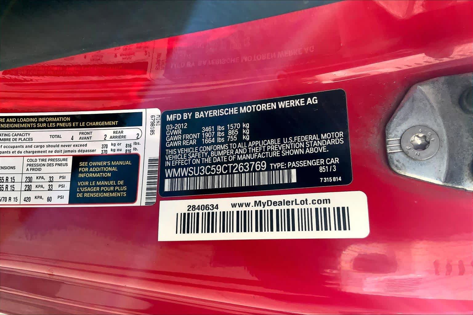 Used 2012 MINI Cooper Hardtop FWD image 34