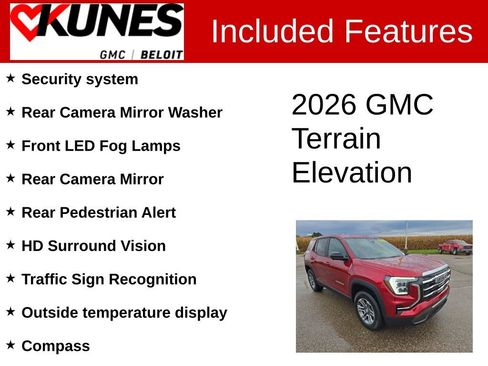 New 2026 GMC Terrain Elevation w/ Technology Package II image 3
