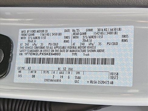 Used 2025 Ford F150 STX w/ Equipment Group 200A image 22