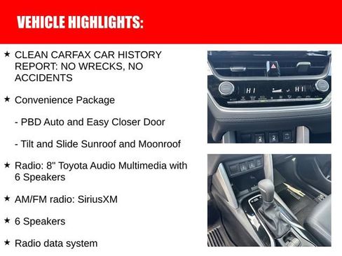 Certified 2025 Toyota Corolla Cross AWD Hybrid w/ Convenience Package image 18