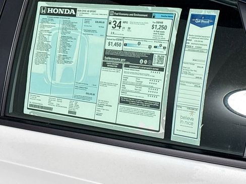 New 2026 Honda Civic Sport image 23