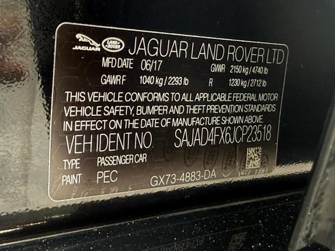 Used 2018 Jaguar XE Premium RWD image 55