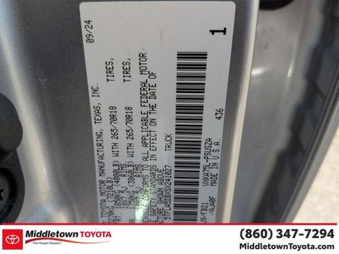 Certified 2025 Toyota Tundra SR5 AWD/4WD image 39
