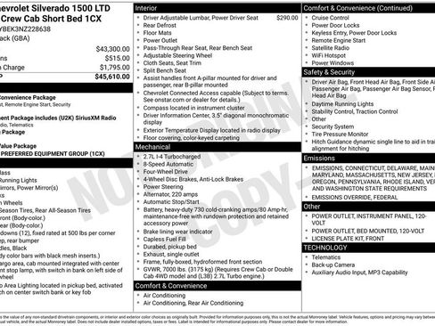 Used 2022 Chevrolet Silverado 1500 Custom image 24