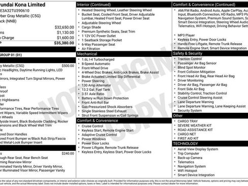 Used 2026 Hyundai Kona Limited image 36