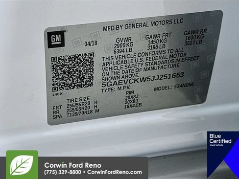 Used 2018 Buick Enclave Avenir w/ Avenir Technology Package AWD/4WD image 39