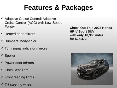 Used 2023 Honda HR-V Sport image 24