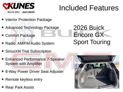 New 2026 Buick Encore GX Sport Touring w/ Advanced Technology Package image 2