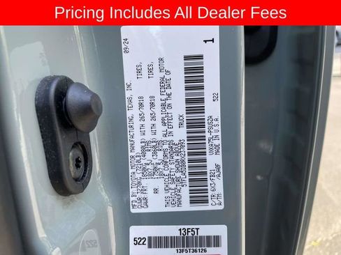 Used 2024 Toyota Tundra SR5 w/ TRD Off-Road Package AWD/4WD image 35