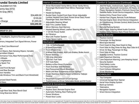 Used 2022 Hyundai Sonata Limited image 8