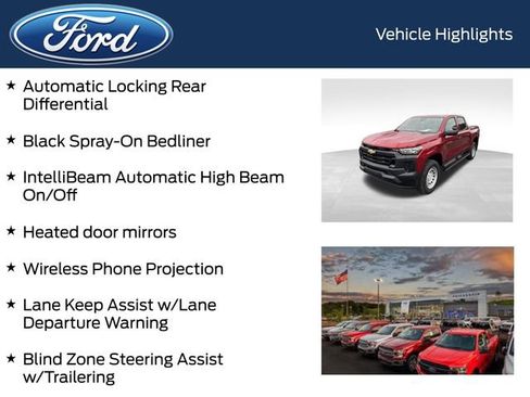 Used 2025 Chevrolet Colorado W/T w/ Advanced Trailering Package RWD image 12