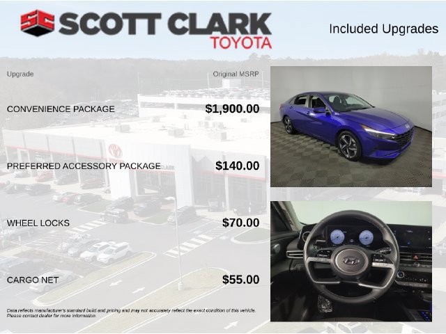 Used 2023 Hyundai Elantra SEL w/ Convenience Package FWD image 8