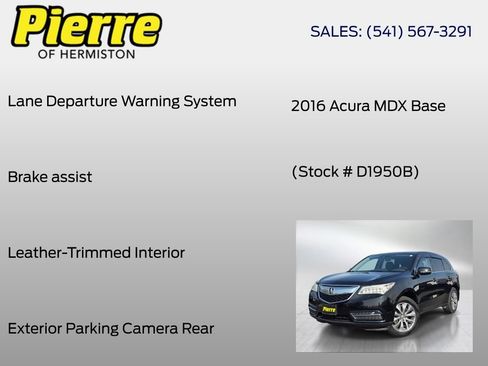 Used 2016 Acura MDX w/ Technology Package AWD/4WD image 12