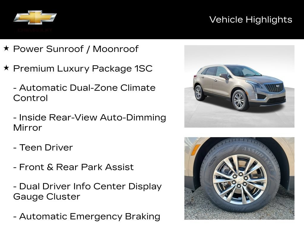Used 2022 Cadillac XT5 Premium Luxury w/ LPO, Floor Liner Package FWD image 18