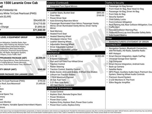 Used 2022 RAM 1500 Laramie AWD/4WD image 15