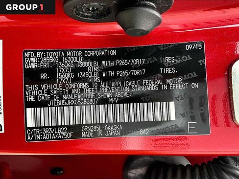 Used 2016 Toyota 4Runner SR5 Premium AWD/4WD image 37