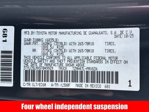 New 2025 Toyota Tacoma Trailhunter image 28