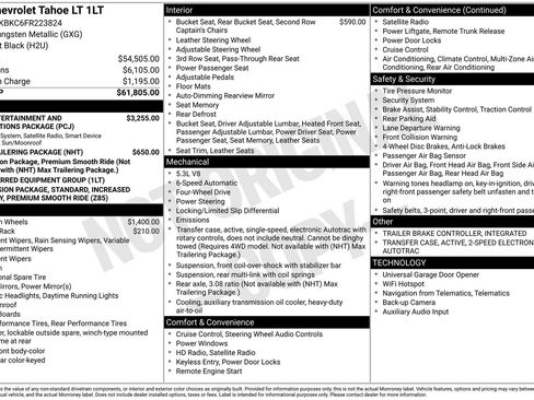 Used 2015 Chevrolet Tahoe LT AWD/4WD image 5