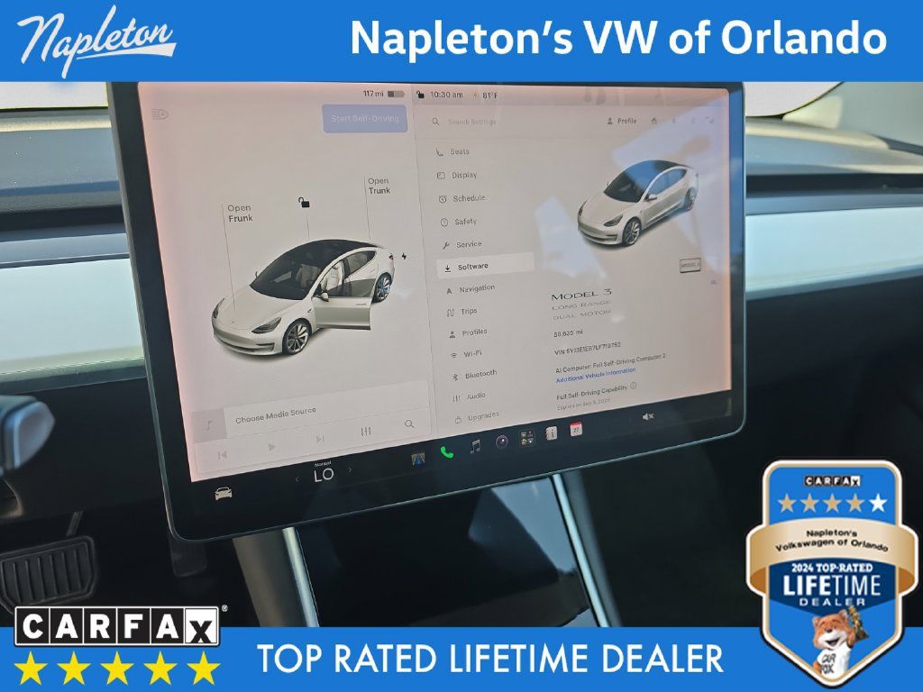 Used 2020 Tesla Model 3 Long Range AWD/4WD image 14
