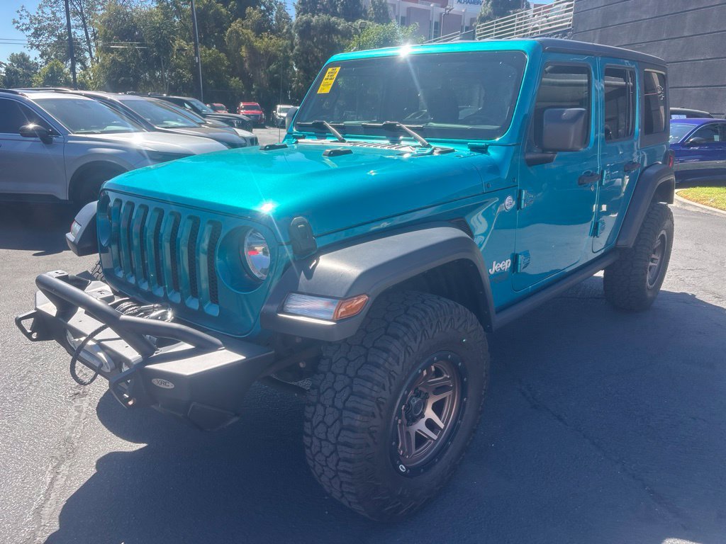 Used 2020 Jeep Wrangler Unlimited Sport S AWD/4WD image 9