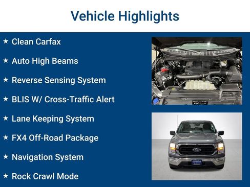 Used 2022 Ford F150 XLT w/ Equipment Group 301A Mid image 3