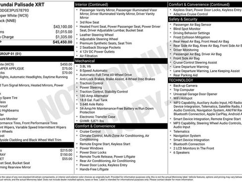 Used 2023 Hyundai Palisade XRT AWD/4WD image 1