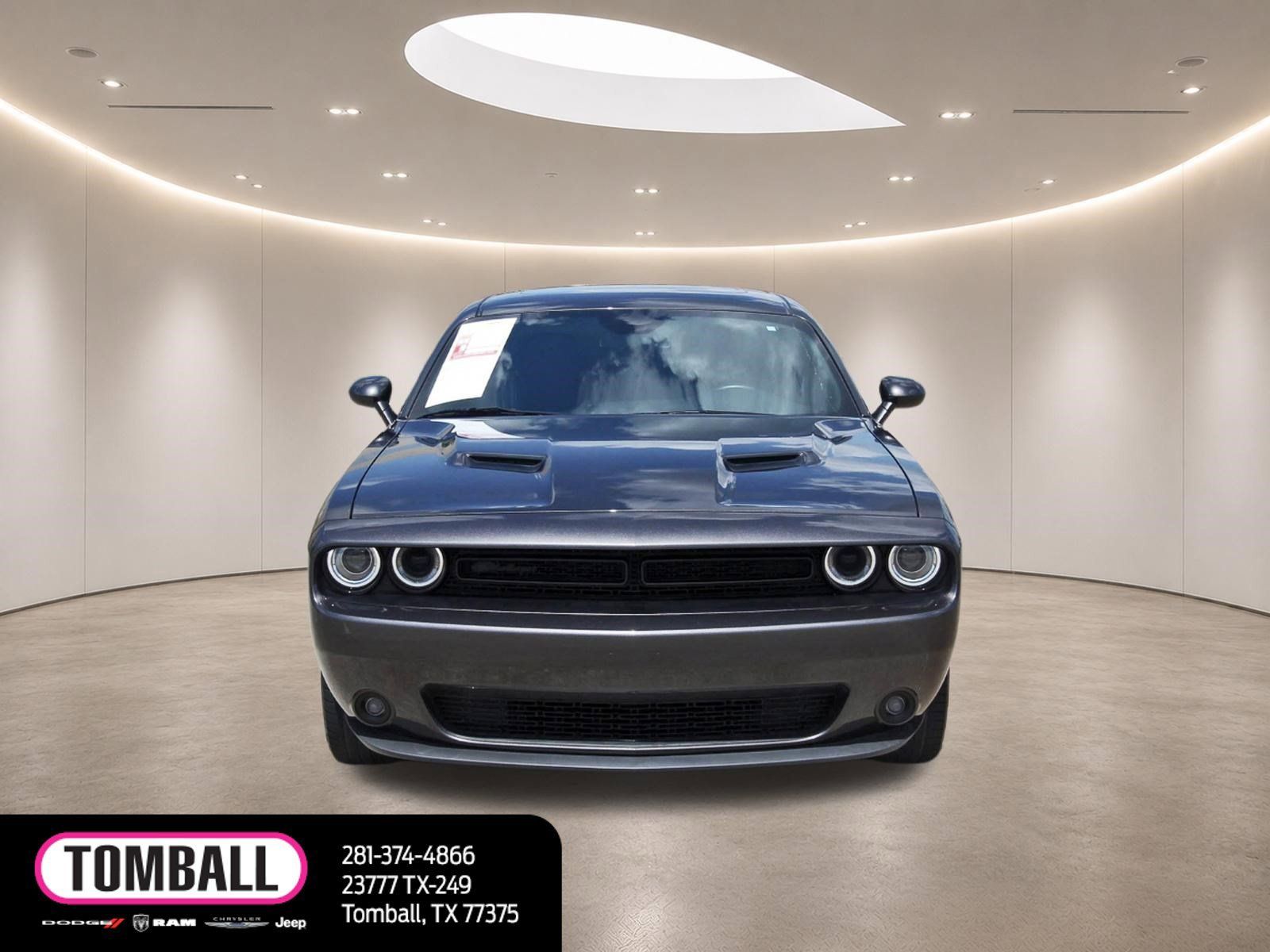 Used 2023 Dodge Challenger SXT w/ Blacktop Package RWD image 2