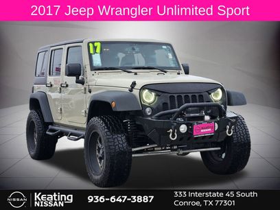 Used 2017 Jeep Wrangler Unlimited Sport w/ Quick Order Package 24S