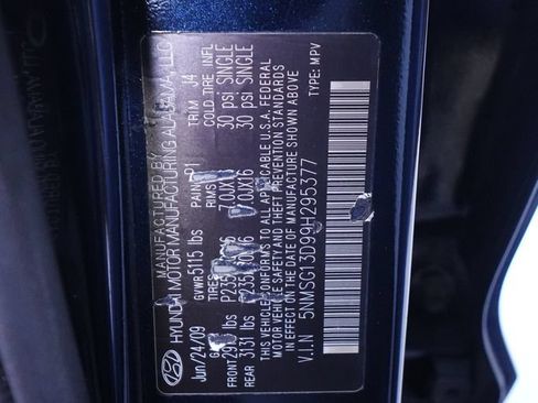 Used 2009 Hyundai Santa Fe GLS w/ Premium Pkg 3 FWD image 36