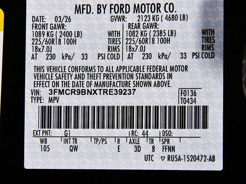 New 2026 Ford Bronco Sport Big Bend AWD/4WD image 15