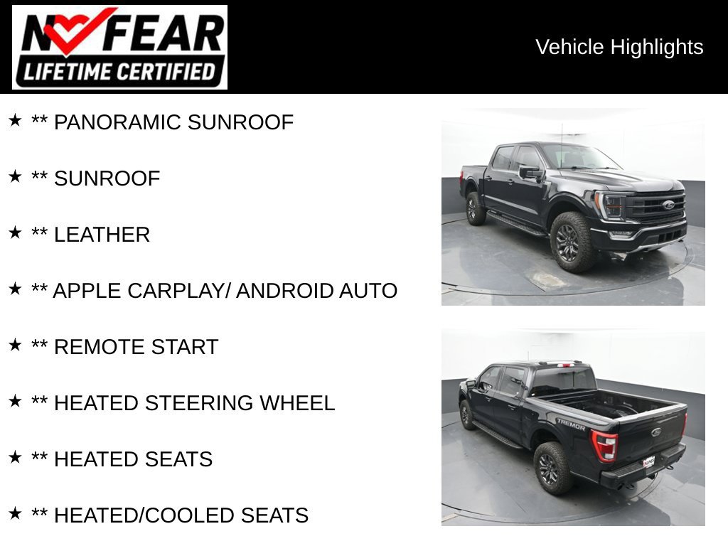 Used 2021 Ford F150 Tremor w/ Equipment Group 402A High AWD/4WD image 2