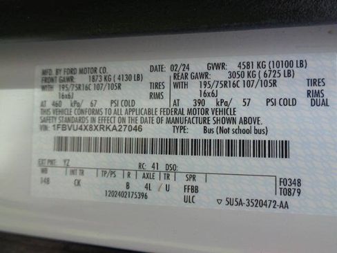 Used 2024 Ford Transit 350 XL RWD image 30