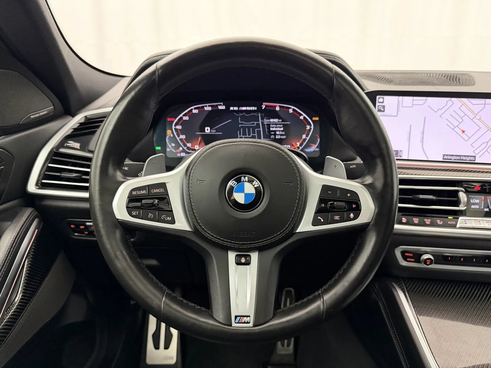 Used 2021 BMW X6 M50i w/ Executive Package AWD/4WD image 12