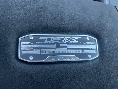 Used 2022 RAM 1500 TRX w/ TRX Level 2 Equipment Group AWD/4WD image 35