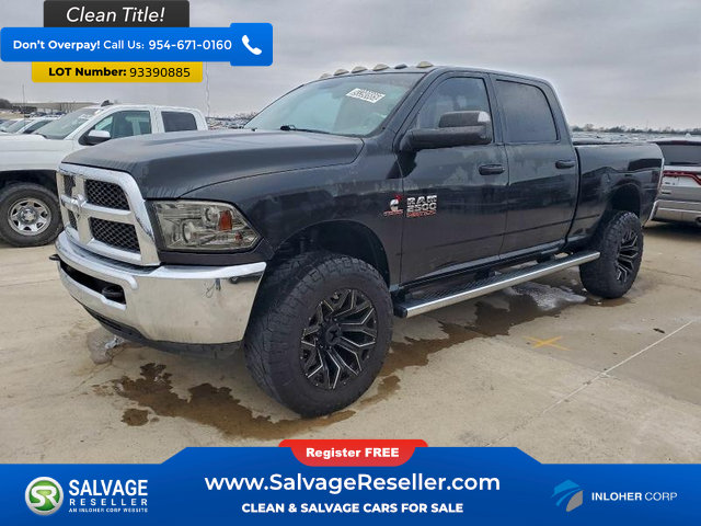 Used 2018 RAM 2500 Tradesman w/ Chrome Appearance Group AWD/4WD image 1