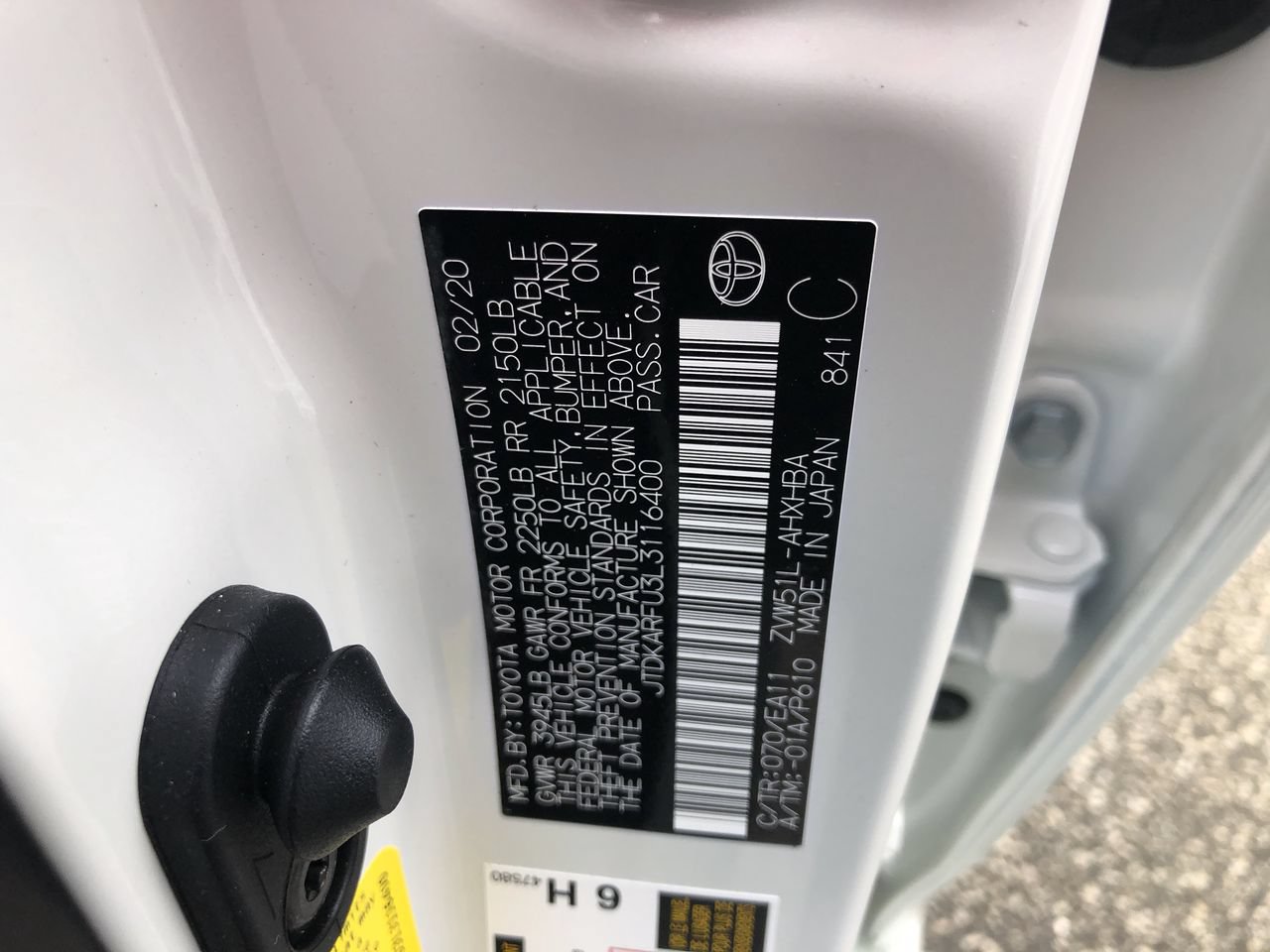 Used 2020 Toyota Prius Limited FWD image 44