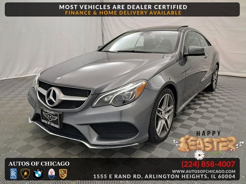 Used 2017 Mercedes-Benz E 400 4MATIC Coupe image 1