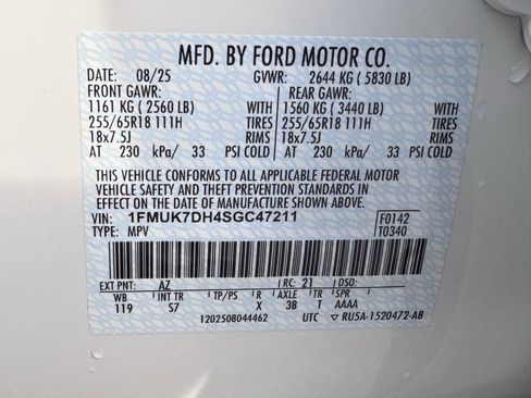 Used 2025 Ford Explorer Active w/ Active Comfort Package image 48