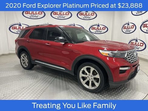 Certified 2020 Ford Explorer Platinum AWD/4WD image 1