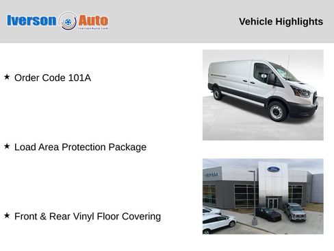 Used 2024 Ford Transit 250 Low Roof w/ Load Area Protection Package RWD image 2