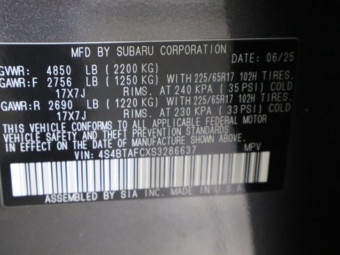 Used 2025 Subaru Outback Premium AWD/4WD image 38