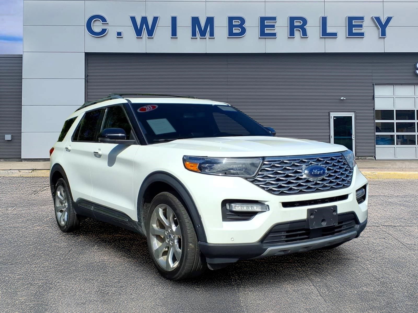 Certified 2020 Ford Explorer Platinum AWD/4WD image 1