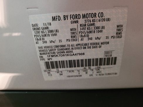 Used 2019 Ford Explorer XLT w/ Equipment Group 201A image 33