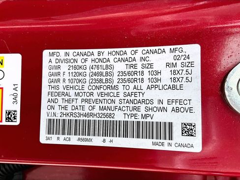 Certified 2024 Honda CR-V EX image 34