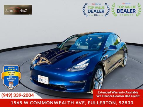 Used 2018 Tesla Model 3 Long Range image 1